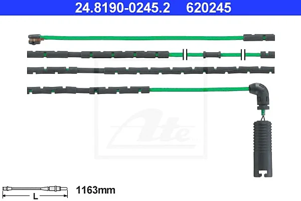 Сигнализатор, износ тормозных колодок ATE 24819002452 (фото 1)