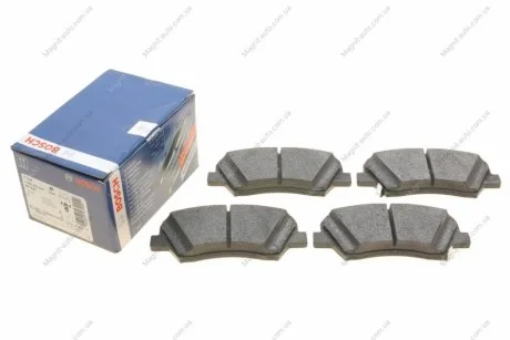 Дисковые тормозные колодки, комплект BOSCH 0986494691