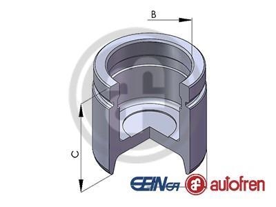 Поршень, корпус скобы тормоза SEINSA AUTOFREN D025375
