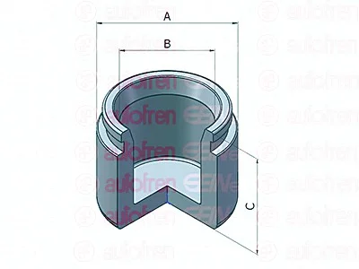 Поршень, корпус скобы тормоза SEINSA AUTOFREN D025446 (фото 1)
