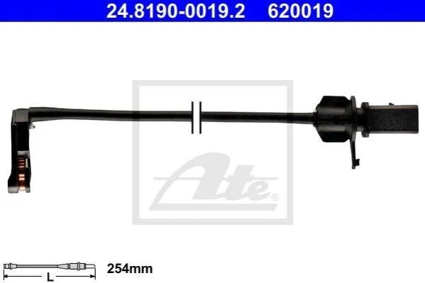 Сигнализатор, износ тормозных колодок ATE 24819000192 (фото 1)