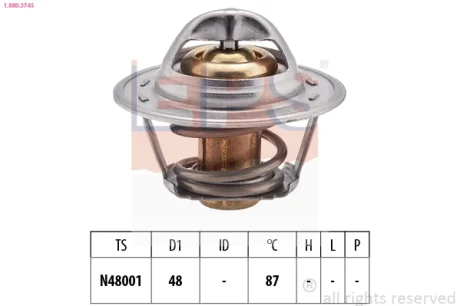 Termostat LANOS NEXIA /b.usz./ 1.880.006 EPS 1880374S
