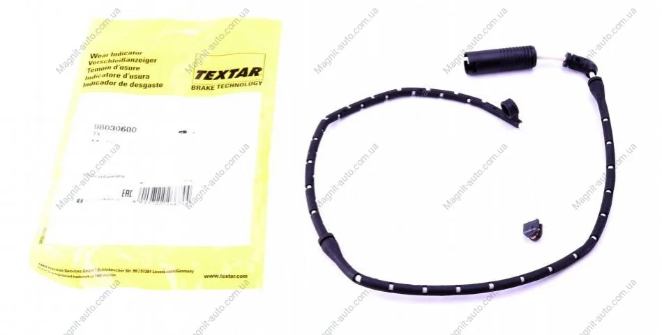 Датчик износа колодок BMW X3(E83) "F "03-11 TEXTAR 98030600 (фото 1)