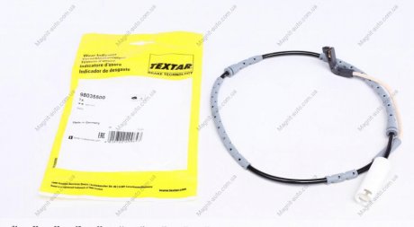 Сигнализатор, износ тормозных колодок TEXTAR 98035500 (фото 1)