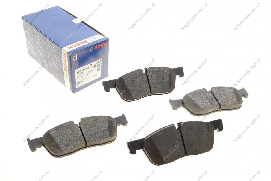 Гальмівні колодки дискові JAGUAR XE \'\'F BOSCH 0986494831 (фото 1)