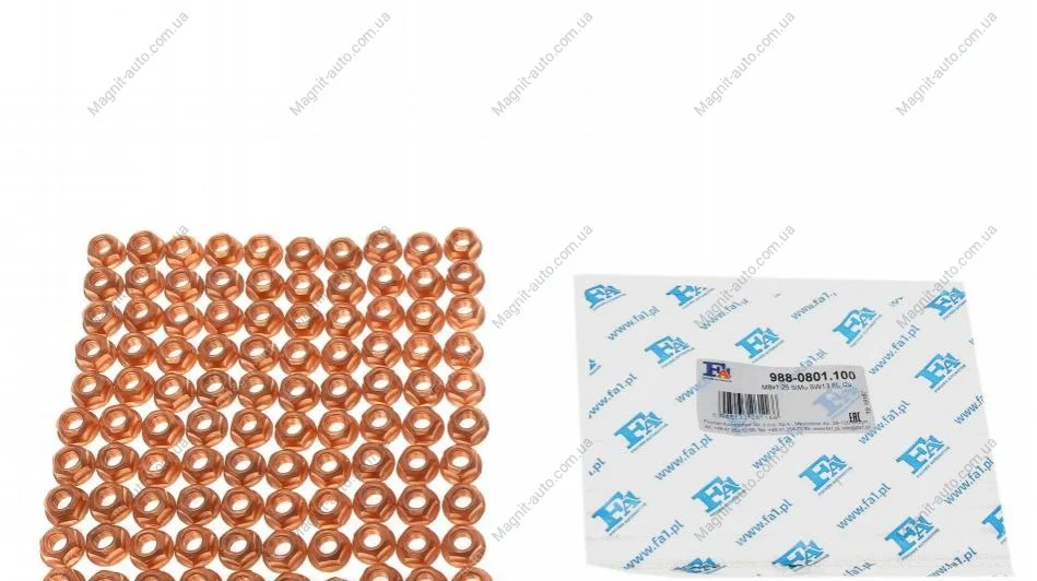 Гайка колектора випускного Fischer Automotive One (FA1) 9880801100 (фото 1)