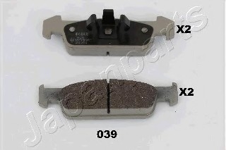 KLOCKI HAM. DACIA P. LOGAN 1,2 12- JAPANPARTS PA039AF