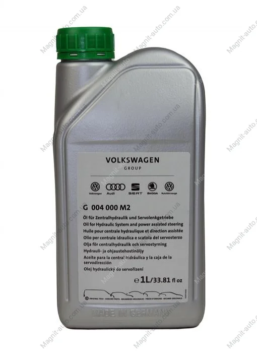 Масла гідропідсилювача керма, Power Steering Oil 1L (зелений) VAG G004000M2 (фото 1)