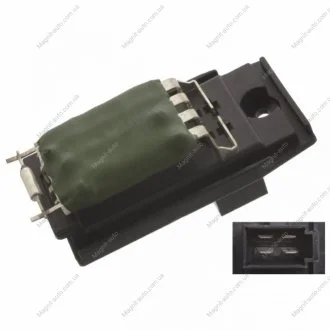 Сопротивление, вентилятор салона FEBI BILSTEIN 45415