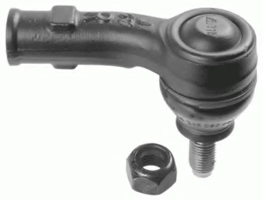 Наконечник рулевой тяги, R, VW Golf IV, SKODA Octavia, AUDI A3 1.4-2.3 96-10 (L=74mm) LEMFORDER 1762402 (фото 1)