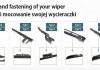 Wycieraczki p│askie kpl.2szt AUDI A6 -11 DENSO DF010 (фото 3)