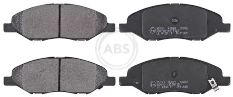 KLOCKI HAMULC. NISSAN NOTE 06-12 PRZÓD A.B.S. A.B.S. 35131