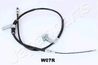 Трос, стояночная тормозная система JAPANPARTS BCW07R