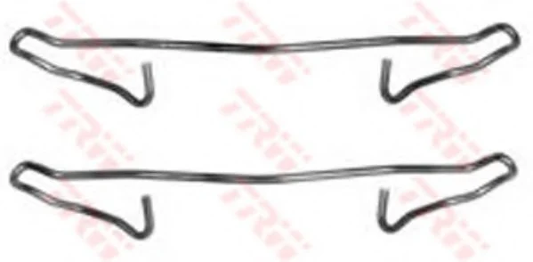 Комплект монтажний гальмівних колодок, FORD/MAZDA/VOLVO, 1.1-3.2, 89-10 TRW PFK285 (фото 1)