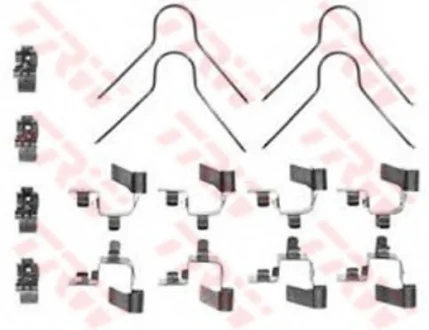 Монтажний набір гальмівних колодок передн LEXUS ES TOYOTA CAMRY, CELICA 1.8-2.5 10.86-01.94 TRW PFK291