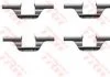 Монтажный набор тормозных колодок LANCIA DELTA I PEUGEOT 405 I, 405 II SEAT CORDOBA, IBIZA II, TOLEDO I VW CORRADO, GOLF II, GOLF III, GOLF IV, JETTA II, PASSAT B2 1.4-2.9 08.83-10.02 TRW PFK320 (фото 1)