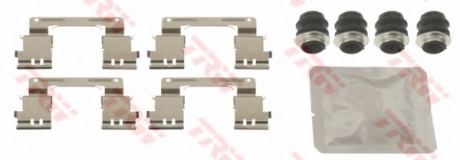 Комплектующие, колодки дискового тормоза TRW PFK670 (фото 1)