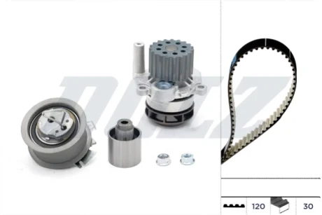 Водяний насос + комплект зубчастого ременя DOLZ KD036