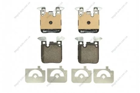 Комплект тормозных колодок задн., BMW 1 (F20), 1 (F21), 2 (F22, F87), 2 (F23), 3 (F30, F80), 3 (F31), 3 GRAN TURISMO (F34), 4 (F32, F82), 4 (F33, F83), 4 (G22, G82) 1.5-3.0H 07.11- FERODO FDB4663