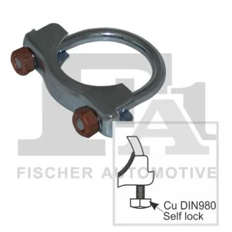 Хомут-затискувач металевий Fischer Automotive One (FA1) 921947