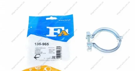 Соединительные элементы, система выпуска FA1 Fischer Automotive One (FA1) 135965