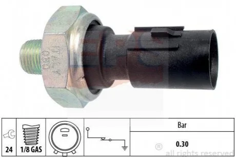 Датчик тиску масла Hyundai Accent, Atos, i30, KIA Ceed 1.4/1.6/1.6D/2.7/2.9D 03.01- EPS 1800195
