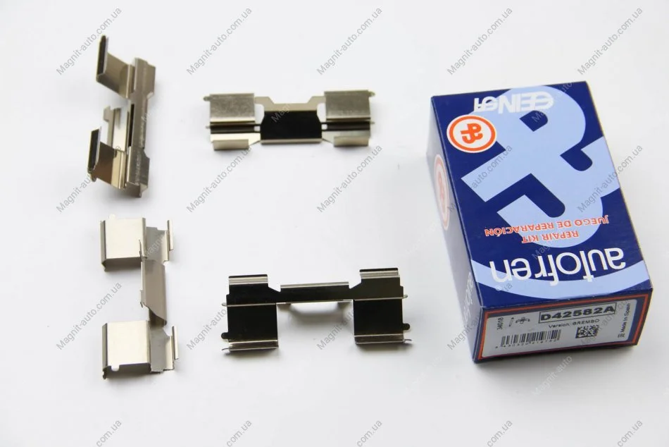 Монтажный к-кт тормозных колодок перед DUCATO/JUMPER/BOXER/D AUTOFREN D42582A (фото 1)