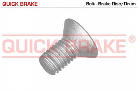 Ьruba M10x1,5 / 10,0x18,9 TORX 50 QUICK BRAKE 11669