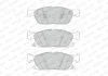 Комплект передних тормозных колодок (с замком), FORD FOCUS IV, GALAXY III, GALAXY MK III, KUGA III, S-MAX FORD USA EDGE, FUSION LINCOLN NAUTILUS 1.5-3.5 09.13- FERODO FDB4930 (фото 1)