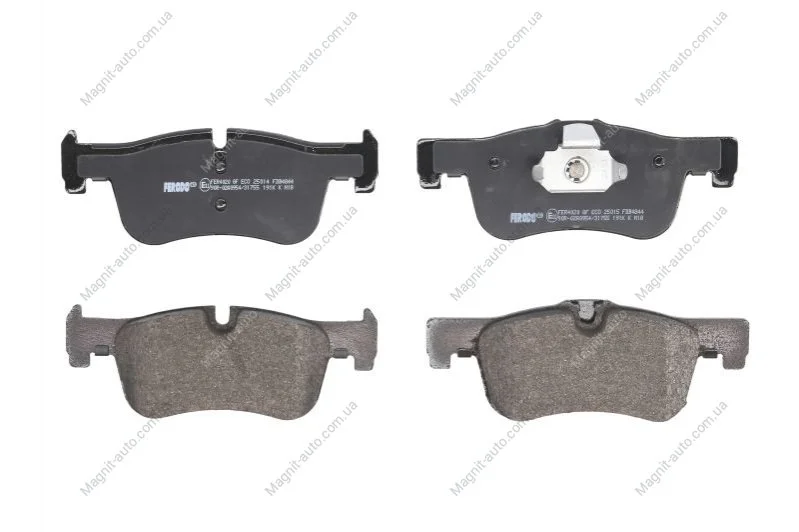 Комплект тормозных колодок переднего., BMW 1 (F20), 1 (F21), 2 (F22, F87), 2 (F23) 1.5-2.0D 07.11-06.21 FERODO FDB4844 (фото 1)