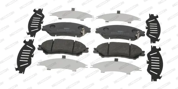 Комплект гальмівних колодок переднього., SUZUKI S-CROSS, SX4 S-CROSS, VITARA 1.0-1.6D 08.13- FERODO FDB4884 (фото 1)