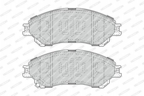 Дисковые тормозные колодки, комплект FERODO FDB4884 (фото 1)