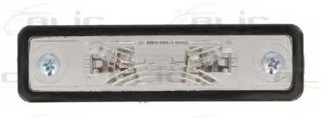 Подсветка номерного знака OPEL ASTRA F, ASTRA G, COMBO C, OMEGA A, OMEGA B, SIGNUM, VECTRA B, VECTRA C 09.86-10.10 BLIC 540203720905