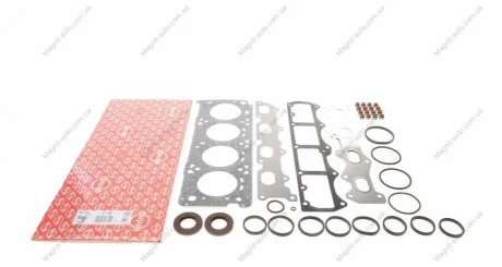 Комплект прокладок, головка циліндра FIAT 1,6 16V 178 E7.000/182 B6.000 від № двигуна 505169 (вир-во ELRING 198920