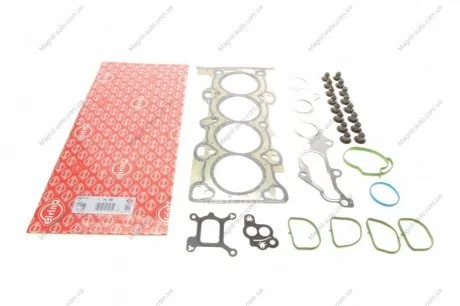 Комплект прокладок двигателя (верх) VOLVO C30, S40 II, S80 II, V50, V70 III FORD C-MAX, FIESTA V, FOCUS C-MAX, FOCUS II, GALAXY II, GALAXY MK II, MAVERICK, MONDEO III, MONDEO IV 2.0-2.3H 10.00- ELRING 027470