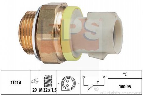 Термовыключатель вентилятора радиатора EPS 1850280 (фото 1)