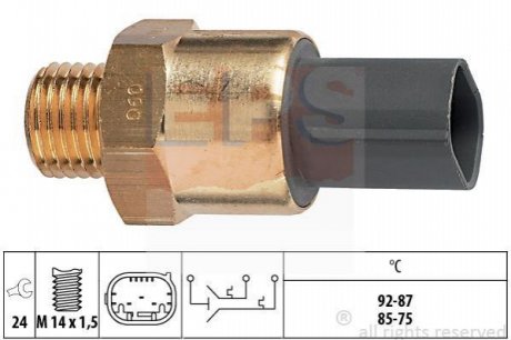 Термовыключатель вентилятора радиатора EPS 1850691