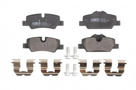 Дисковые тормозные колодки, комплект ABE C2B033ABE (фото 1)