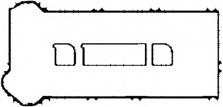 Прокладка, крышка головки цилиндра CORTECO 026580P (фото 1)
