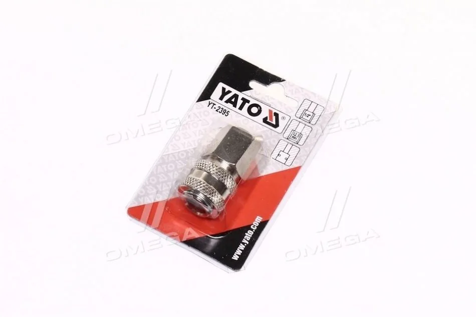 Быстросъемная муфта с внутр. резьбой o = 1/2 "(про-во) YATO YT2395 (фото 1)