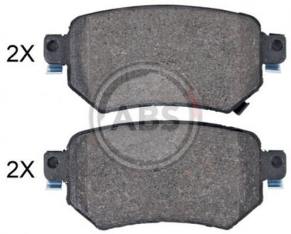 KLOCKI HAMULC. MAZDA 6 KOMBI 15- TYŁ A.B.S. 35142