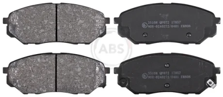 KLOCKI HAMULC. KIA SORENTO 15- PRZÓD A.B.S. A.B.S. 35108