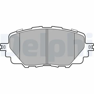 Гальмівні колодки дискові FIAT/MAZDA 124Spider/MX5 "F "15>> Delphi LP3284