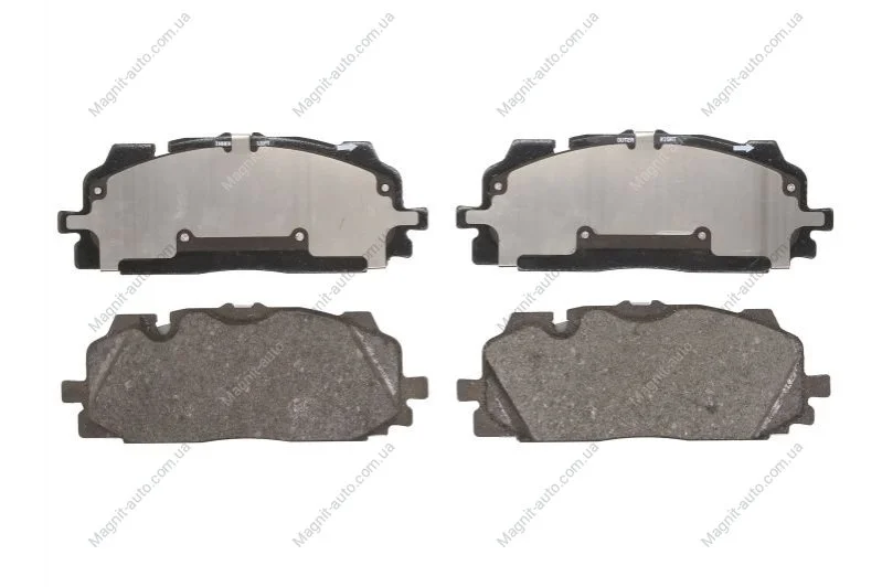 Тормозные колодки пер. Audi A5/Q7 /VW Touareg III 15- (AKEBONO) (194.2x73.8x16.9) Delphi LP3302 (фото 1)
