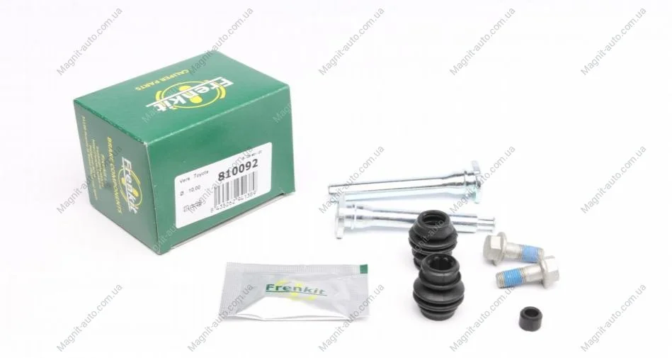Ремкомпл. направляючих супорта пер. Lexus RX 03-/Highlander 00-10(Akebono) FRENKIT 810092 (фото 1)