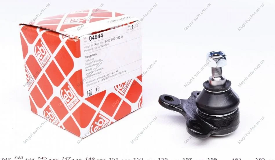 Шаровая опора SEAT/VW Arosa/Polo/Lupo "FR "94-05 FEBI BILSTEIN 04944 (фото 1)