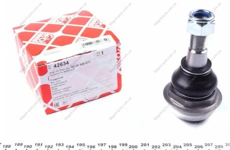 Опора кульова ниж., 10- (R різьба) FEBI BILSTEIN 42634