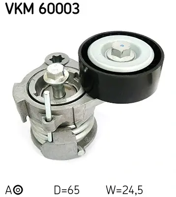 Натяжной ролик, поликлиновой ремень SKF VKM60003 (фото 1)