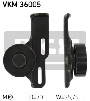 Натяжной ролик, поликлиновой ремень SKF VKM36005 (фото 1)
