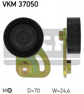 Натяжной ролик, поликлиновой ремень SKF VKM37050